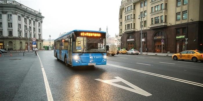 Штраф за езду по автобусной полосе