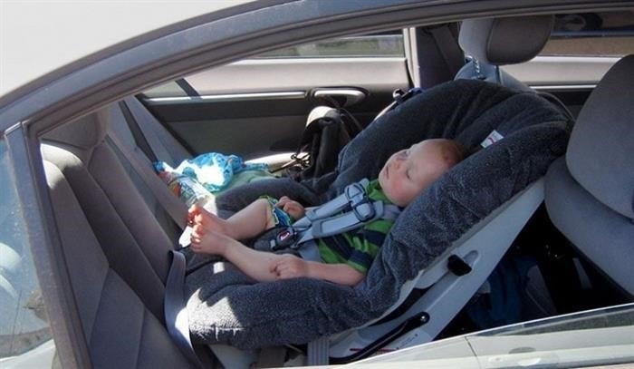 Штраф за неправильную перевозку ребенка в автомобиле