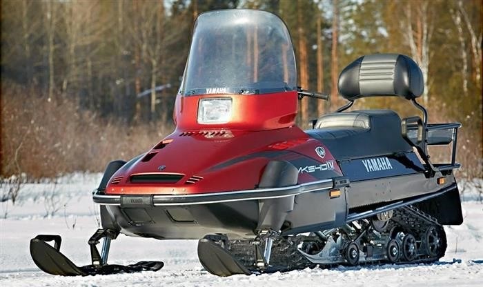 Отличия снегохода Yamaha VK 540 V