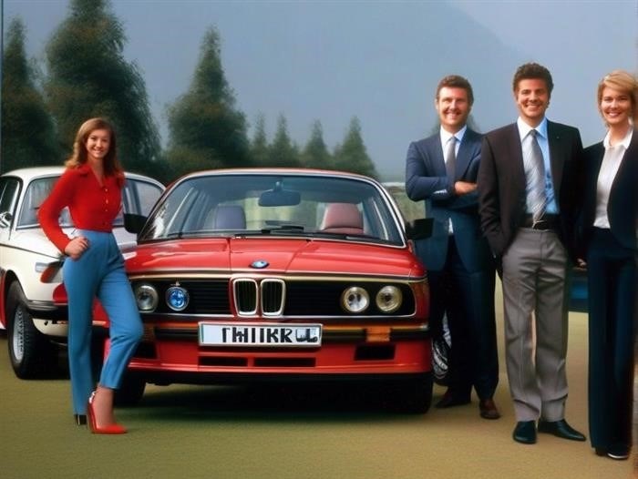 Первые модели автомобилей BMW