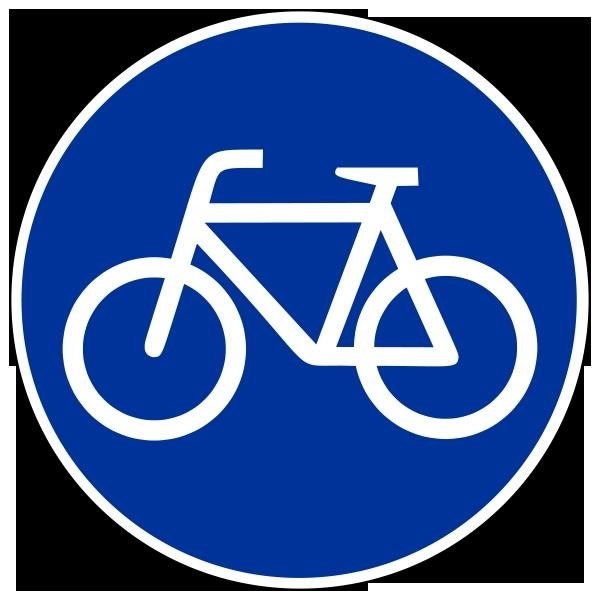 Обозначение велосипедной дорожки