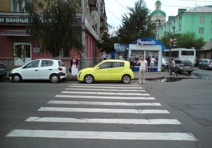 Правила парковки и остановки