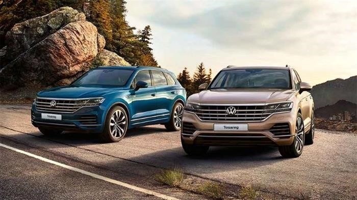 Volkswagen Touareg – яркое пятно на улицах Москвы