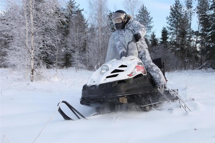 Ski-Doo Expedition SE 900 ACE Turbo: самый проходимый снегоход для глубокого снега