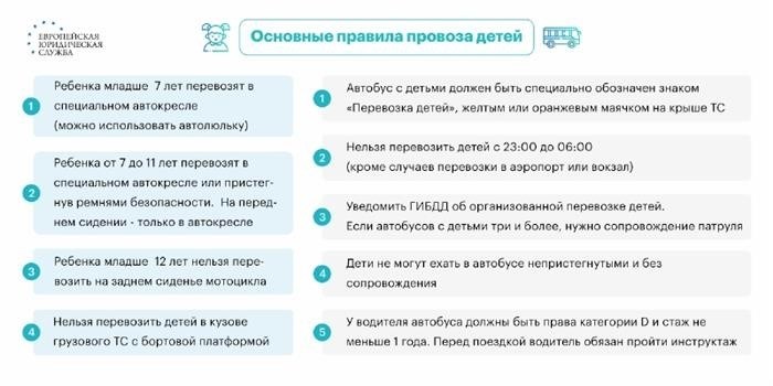 Виды устройств для перевозки детей в автомобиле